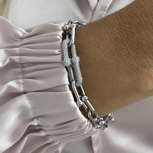 Teresa silver bracelet