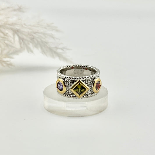 Diva multicolor ring