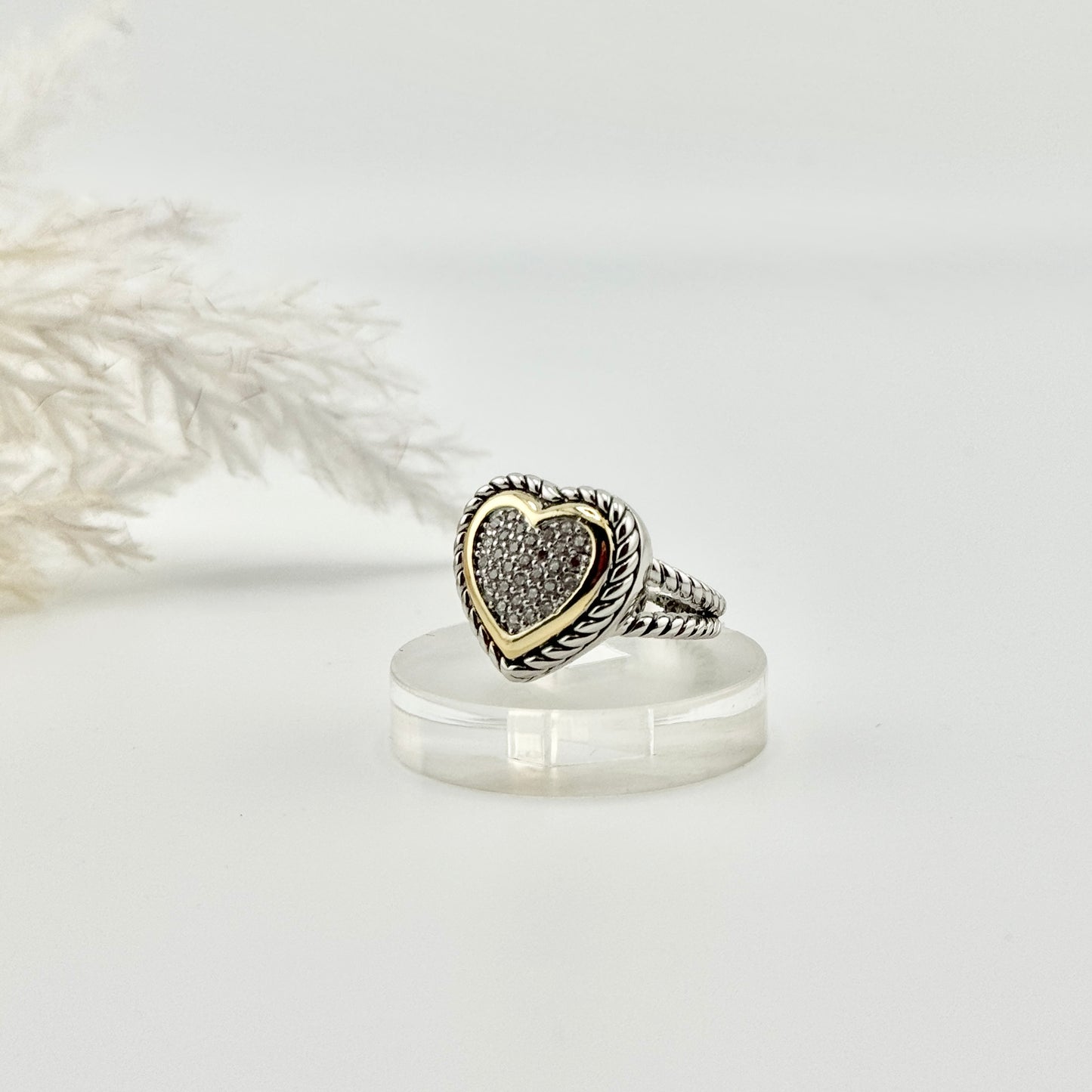 Juliana heart ring