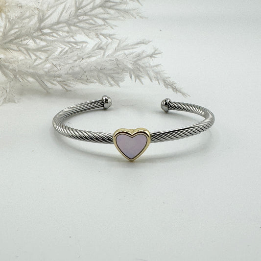 Victoria heart bracelet