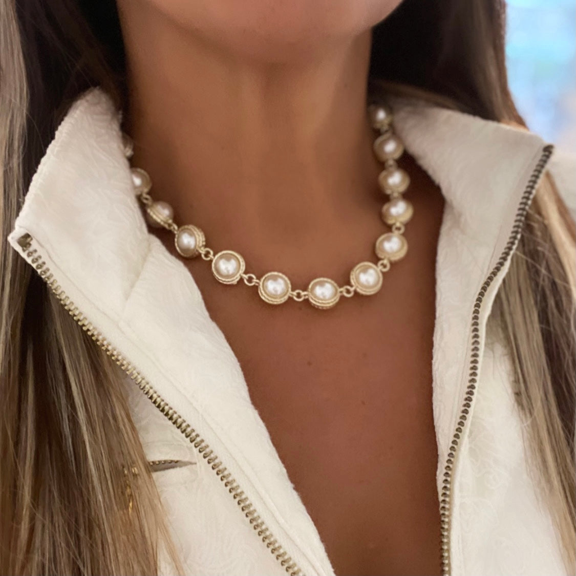 Rumania pearl necklace